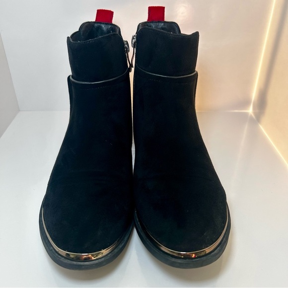 Aqua Flex Women’s Black Ankle Boots, Side Zipper, Size 36 - Picture 9 of 11